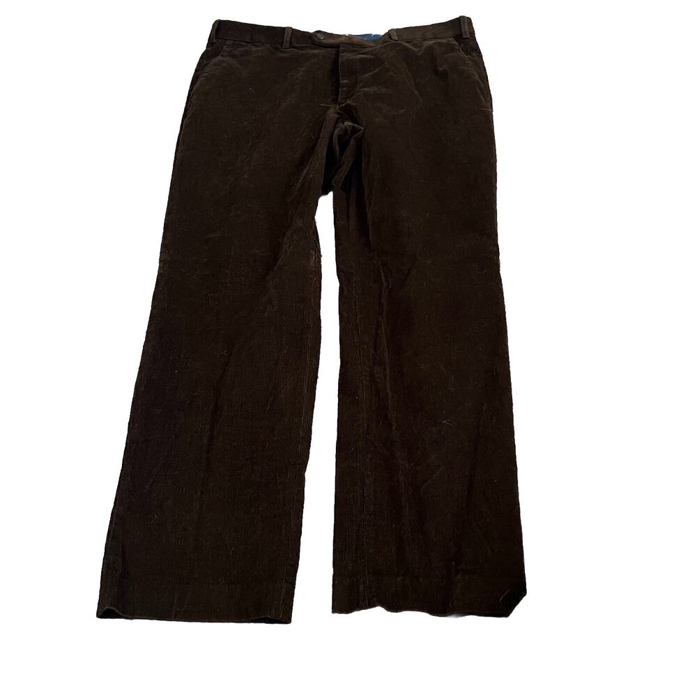Lauren Ralph Lauren Corduroy Pants Men's 36/29 Brown Classic Straight Leg Preppy